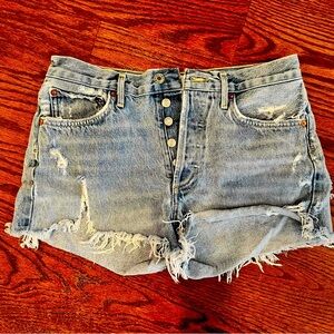 AGOLDE Vintage Cutoffs Size 27